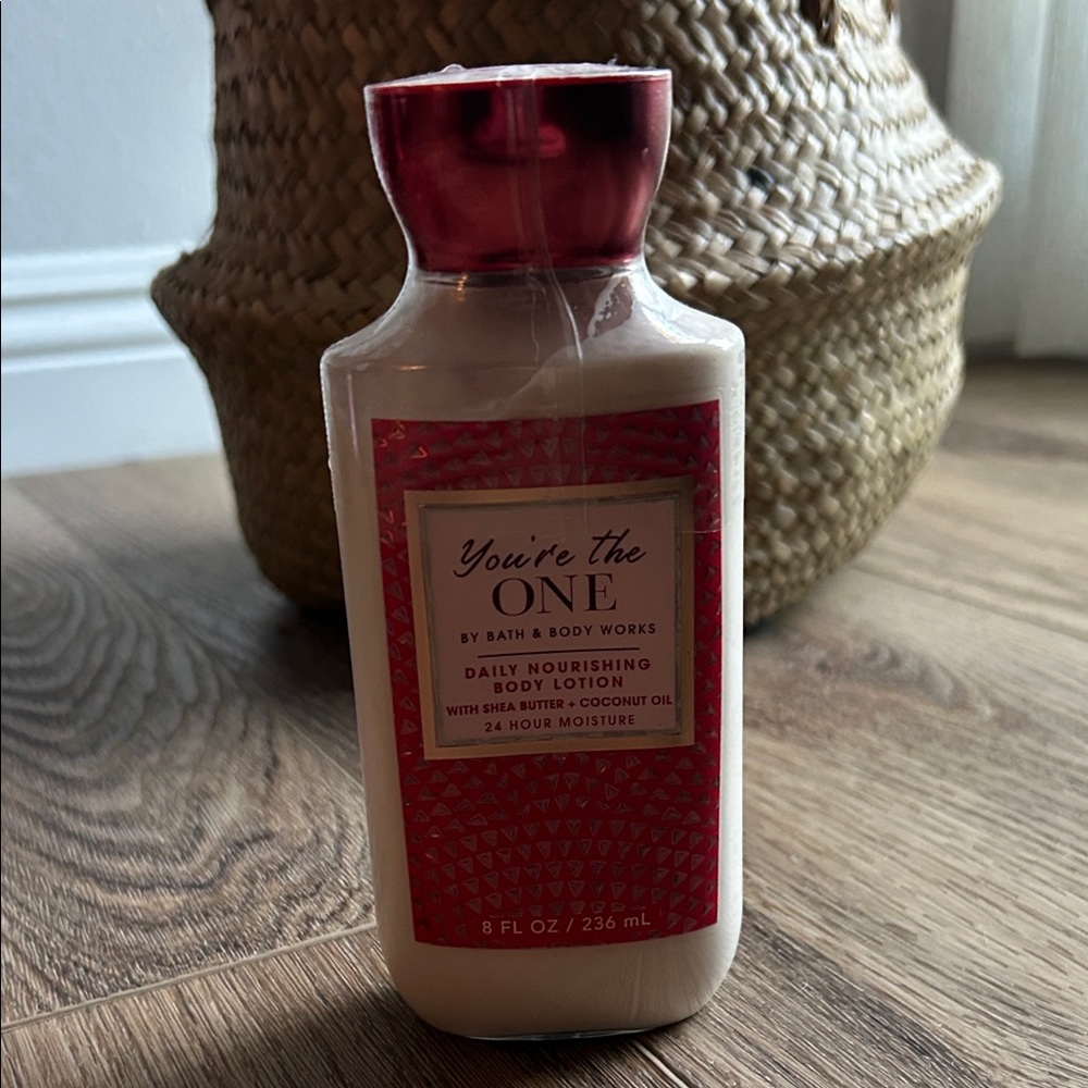 Bath & Body Works You're the One Body Lotion - Red and Cream